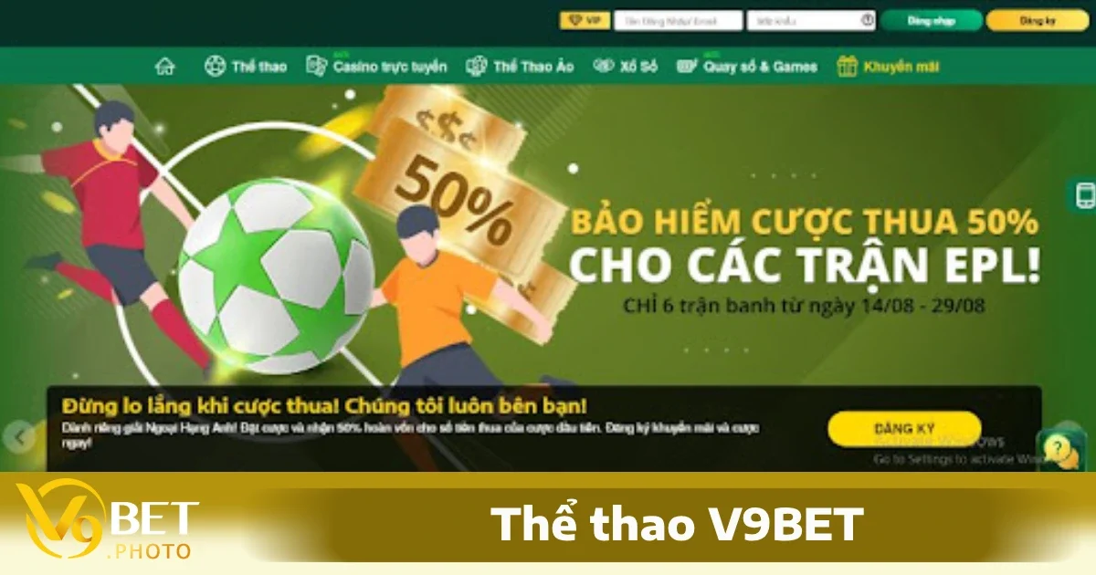 Thể thao V9BET năng động và kịch tính